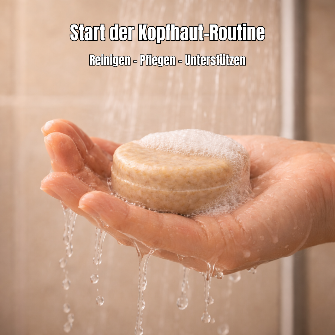 Lyzzea Ingwer Kopfhaut-Shampoo Bar