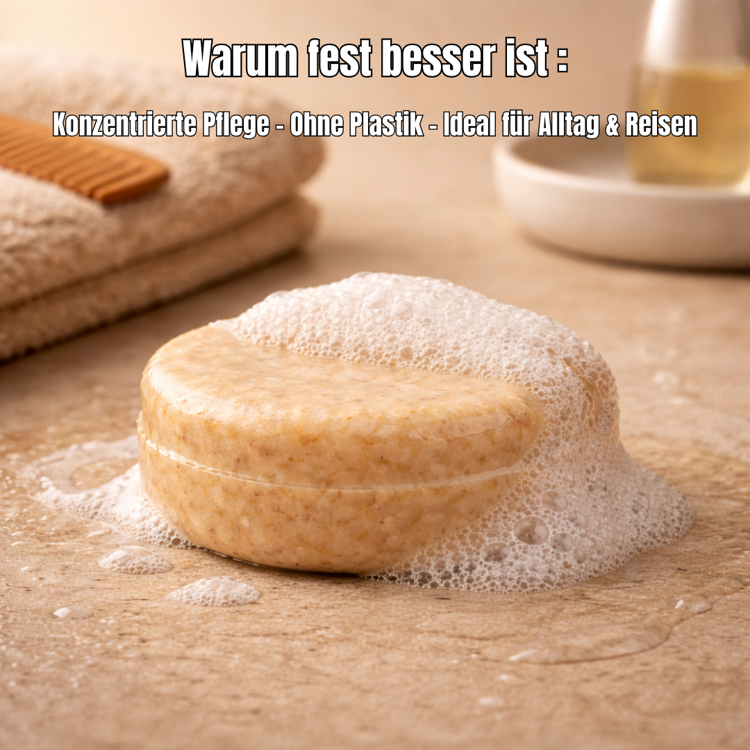 Lyzzea Ingwer Kopfhaut-Shampoo Bar