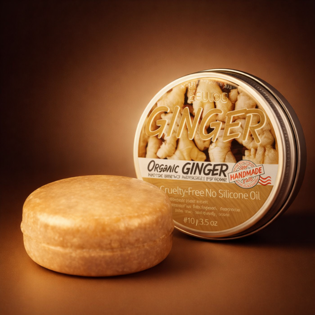Lyzzea Ingwer Kopfhaut-Shampoo Bar
