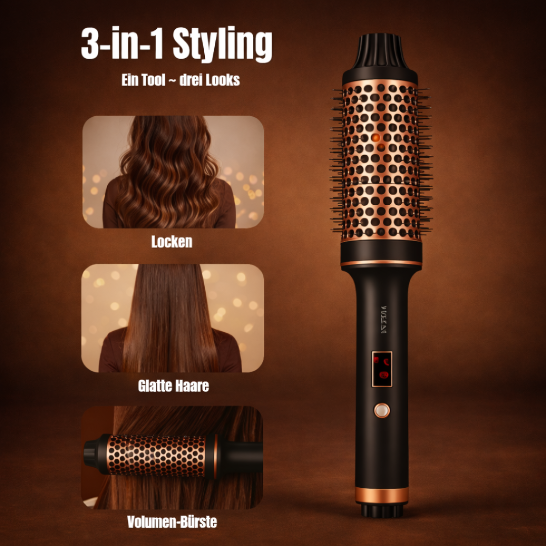 Lyzzea 3-in-1 StylingBrush™